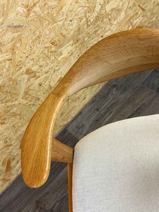 Chaise en Chêne des Années 60 70 Chaise de Salle à Manger Fauteuil d'Erik Kirkegaard Modèle 49 (photo 17 of 18)