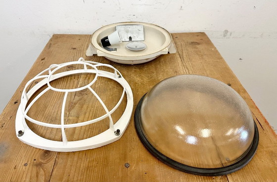 Image 1 of Industrial Bakelite Wall or Ceiling Light from Elektrosvit, 1980s