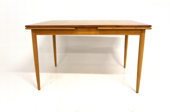 Teakhouten Eettafel, Zweden, 1960, Scandinavian (foto 5 van 7)