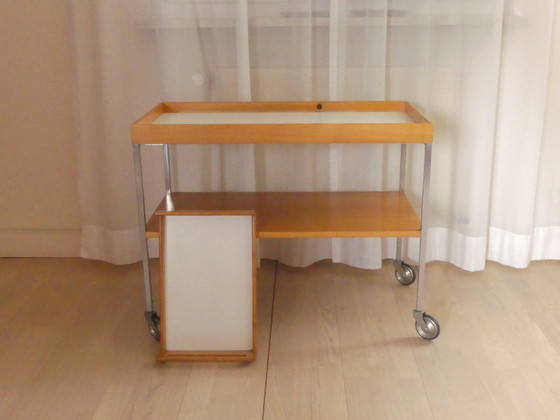 Image 1 of Wilhelm Renz serving trolley Walter Wirz trolley with tray