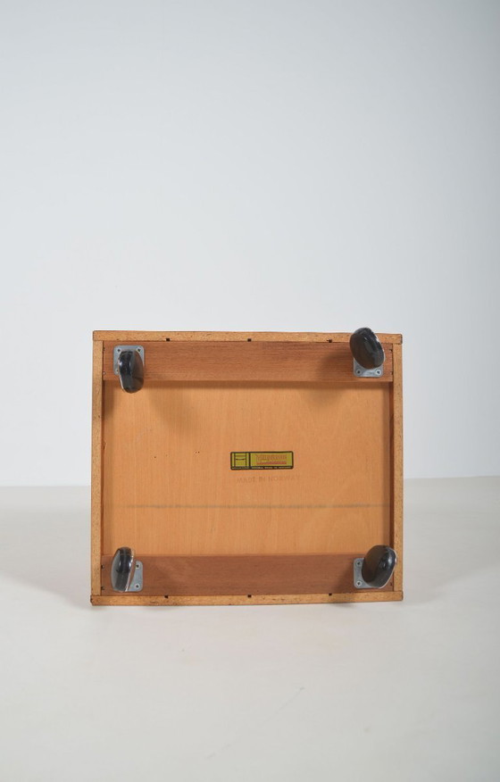 Image 1 of Revistero noruego de palisandro diseñado por Rolf Hesland para Bruksbo, década de 1960.