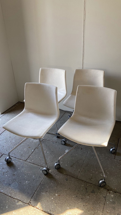 4x Arper Catifa 46 office chair
