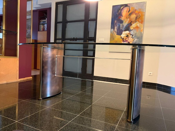 Image 1 of Vintage living table Belgo Chrom