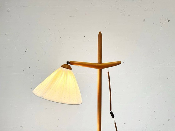 Image 1 of Lámpara de pie de haya by Temde, 1960s