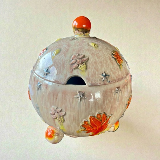 Image 1 of WGP - Bol à punch en grès de Dümler & Breiden - Céramique Höhr-Grenzhausen, contenance env. 4 l, modèle 1767, vers 1940