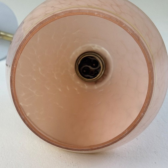 Image 1 of Coppia di applique da parete in vetro Clichy vintage