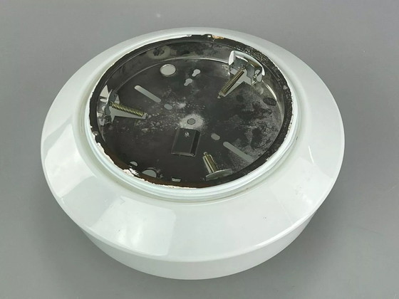 Image 1 of 50er 60er Jahre Lampe Leuchte Plafoniere Milchglas Mid Century Glas Design RZB