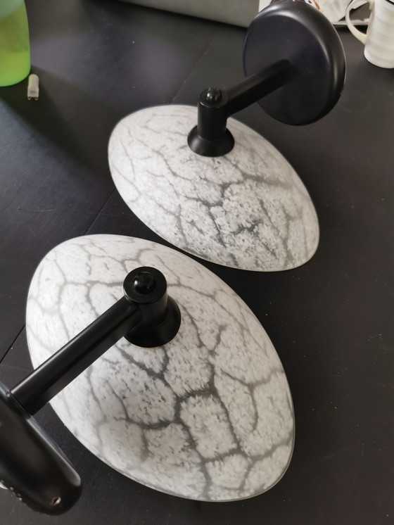 Image 1 of Paire d'Applique Murano Vintage Art Déco