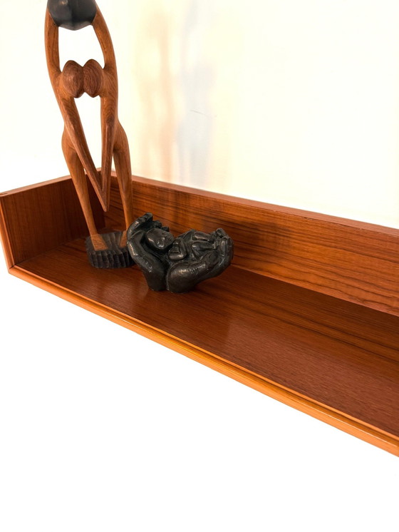 Image 1 of Set di 3 mensole da parete galleggianti vintage anni '60