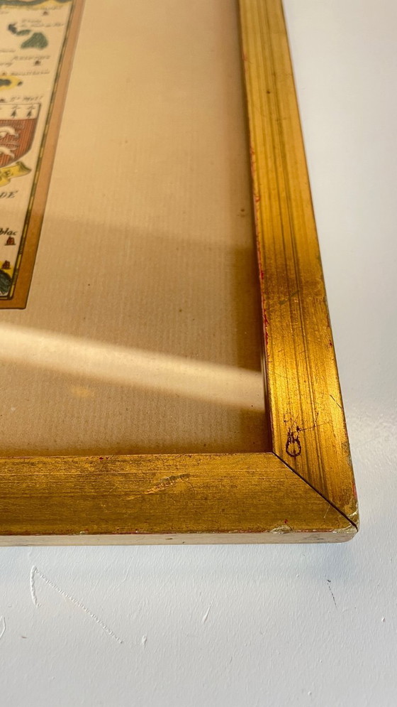 Image 1 of Vintage Atlantic OCEAN GOLD SCHEDA PIEGATA