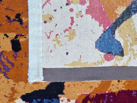 Alfombra Sam Francis sin título SF-267 – Lana de seda anudada a mano sobre algodón – 205 x 290 cm – Wool (photo 6 of 10)