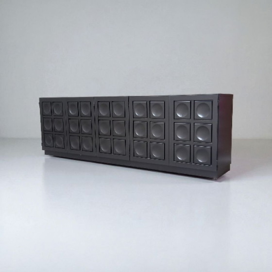 Image 1 of Brutalistisch dressoir van Frans Defour, model "Torino", jaren 70