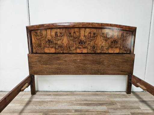 Doppelbett im toskanischen Art-Deco-Stil aus den 1940er Jahren
