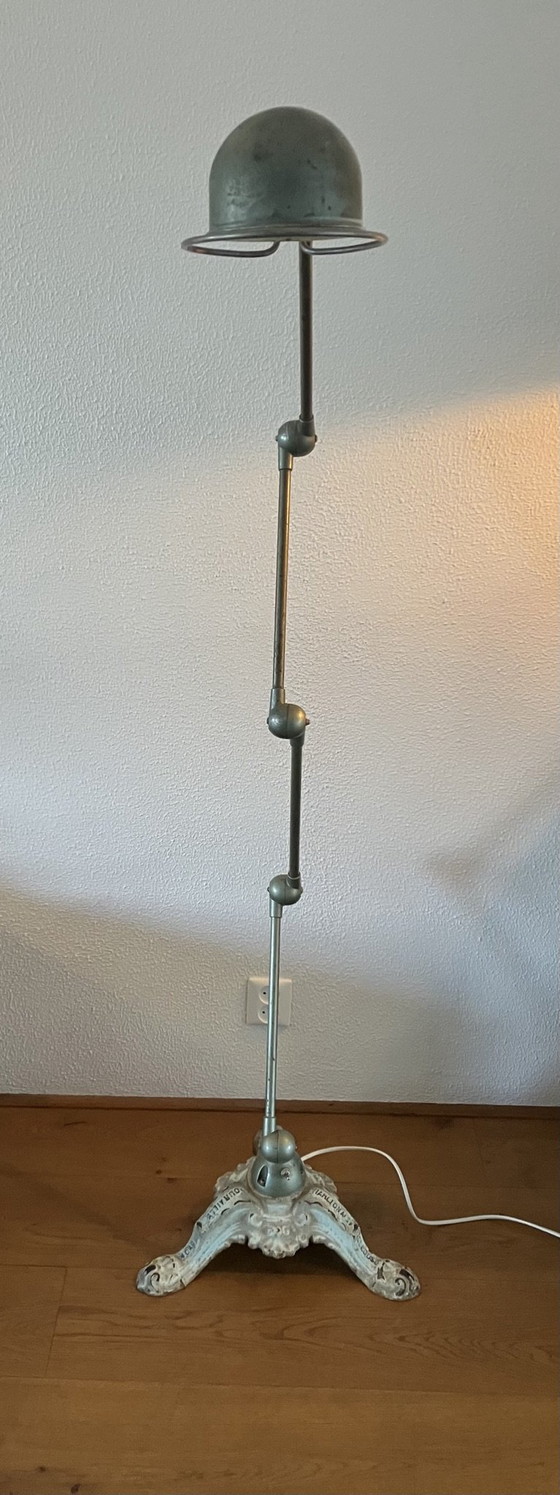 Lampada da terra Jielde Jean-Louis Domecq 1950, 4 bracci – Lampade da terra, Ghisa, Metallo (photo 4 of 12)