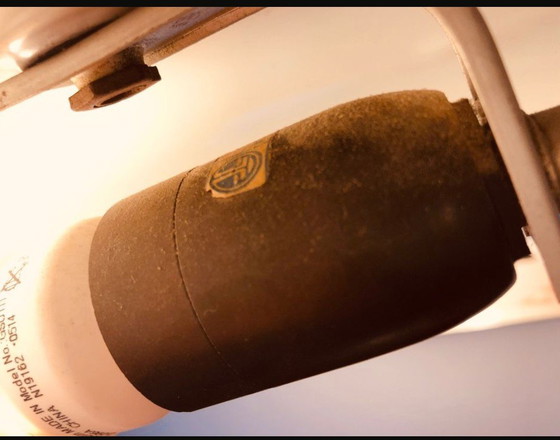 Image 1 of Mid-century table lamp / lamp / Space Age, manufactured by VEB Leuchtenbau in the 1960s