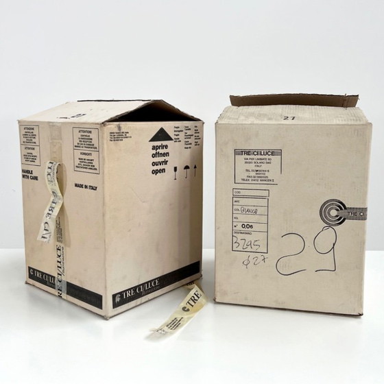 Image 1 of White Alien Table Lamp by Cesaro L. for Tre Ci Luce, 1980s