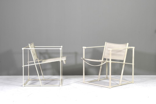 2x sedie Radboud van Beekum FM60 Cube di PASTOE – Paesi Bassi, 1981