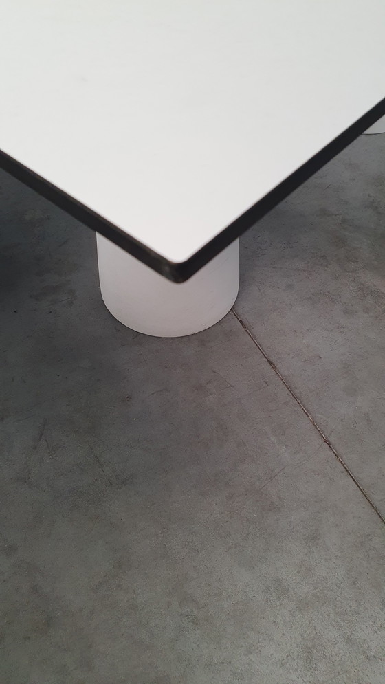 Image 1 of Moooi container table + low foot white classic dutch design