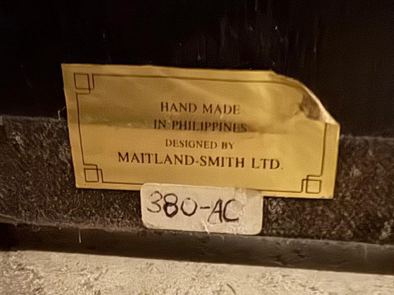 Image 1 of Houten kamerscherm handgeschilderd Maitland-Smith