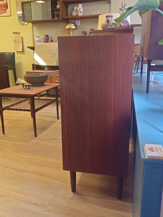 Image 1 of Vintage Deense Ladekast Ladekastje Kast Dressoir 