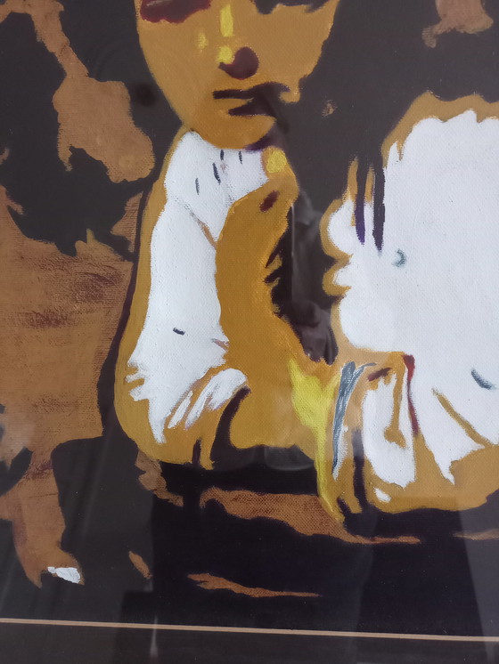 Image 1 of T van Steenbergen "girl at the window" Rembrandt