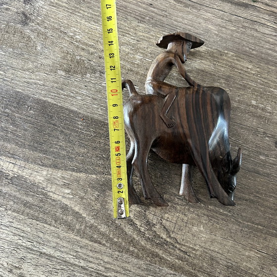 Image 1 of Figurine de buffle d'eau d'Indonésie