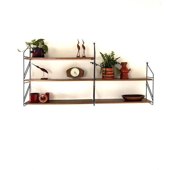 Image 1 of Vintage XL wall rack, WHB Germany '60