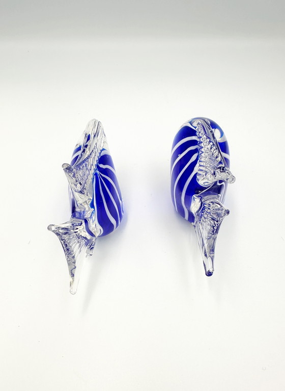 Image 1 of Lote de 3 peces de vidrio soplado