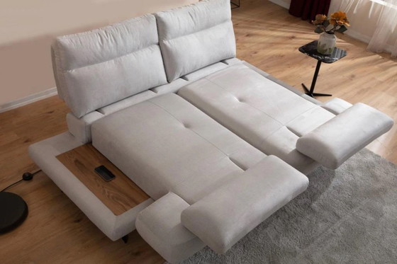 Image 1 of 🛋️ Trend Life Milano Conjunto de 4 piezas Gris/Crema Relax
