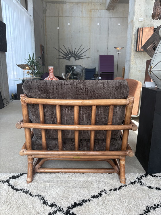 Juego (3) de sillones y mesa auxiliar McGuire – Mc Guire, Bamboo, Wood (photo 4 of 6)