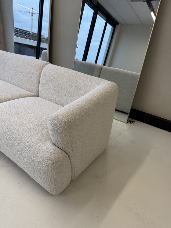 Image 1 of Off-White Japandi Corner Sofa Bouclé