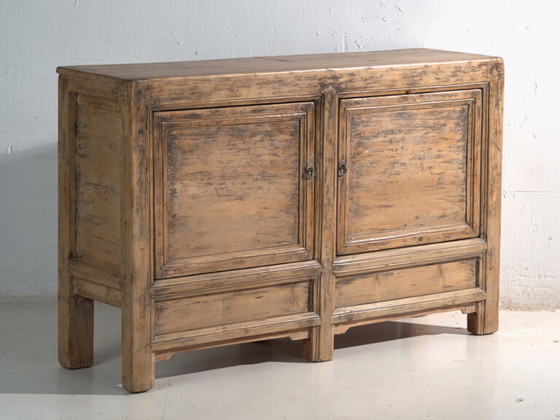 Antique sideboard in pine wood – China, circa 1930 – Iron (photo 7 of 40)