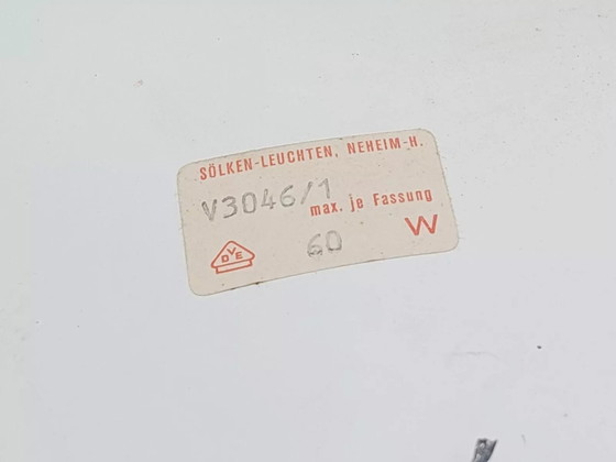 Image 1 of Applique da parete Pop Art di Sölken Leuchten Germania, anni '70, lampada da parete Space Age, arredamento Eames Era di metà
