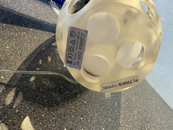 Image 1 of Vintage egg lamp abstract Brand Zijstra 90s Netherlands