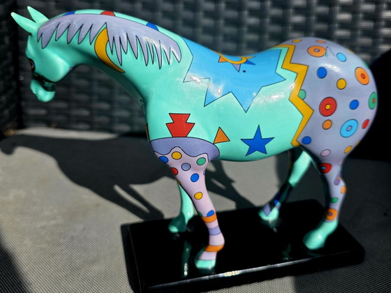 1E First Edition Spirit War Pony #1462 Tavlos 2003 – Trail of painted ponies, Decorative Objects, Ceramic (photo 6 of 8)