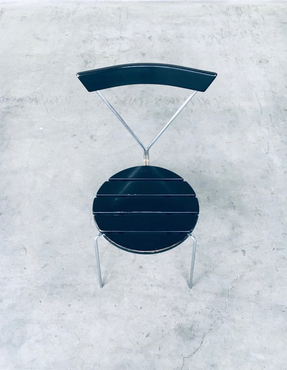 Image 1 of Midcentury Modern Slender Design Chair, Italy 1970's