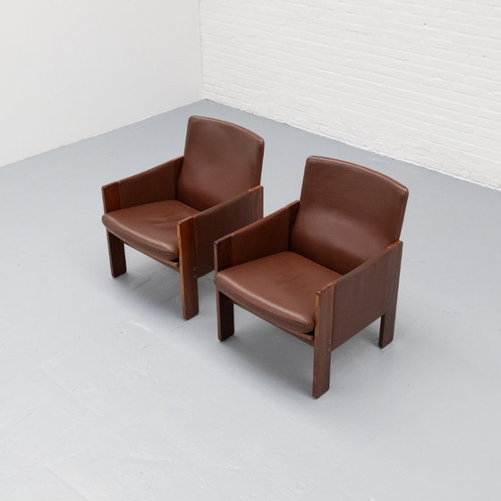 Image 1 of Set di 2 poltrone Cassina 917 Scarpa anni '60