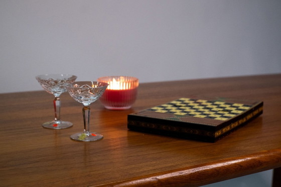 Image 1 of Mid-century solid wood coffee table