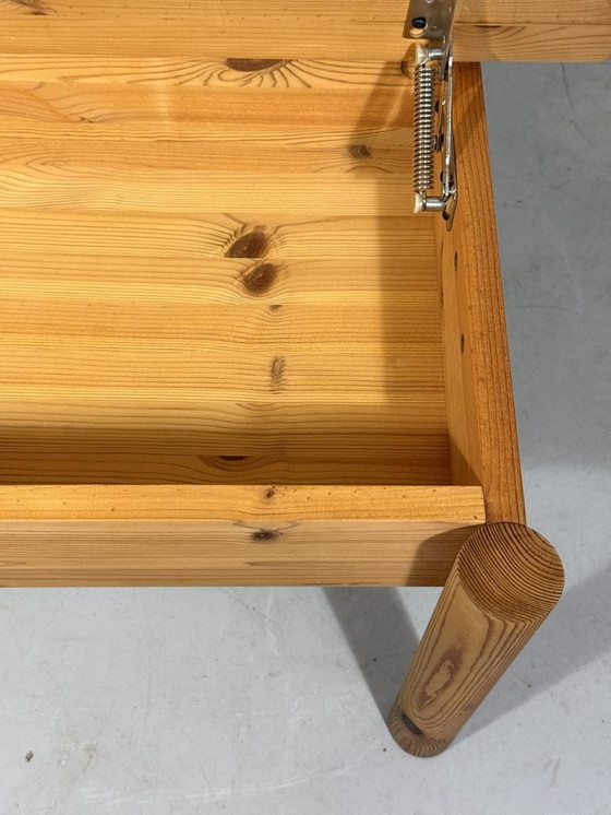 Image 1 of Korup Design Solid Pine Bench with Storage Denmark