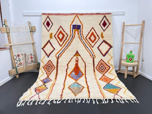 Marokkaans tapijt 300x200cm Boujad gepersonaliseerd: abstract Berber tapijt