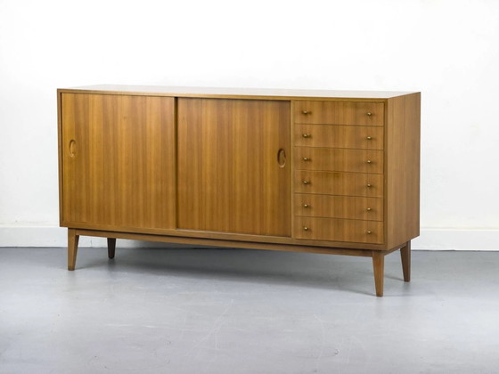 Credenza Mid-Century in Noce di Georg Satink per WK Möbel, anni '50 – Credenze, Ottone, Design (photo 21 of 21)