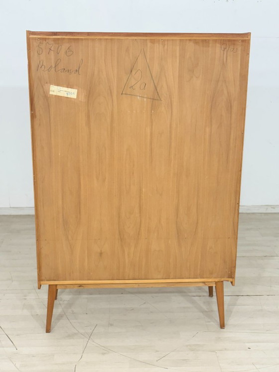 Vetrina in stile metà secolo | Credenza alta | Mobile vintage | Mobile da esposizione – Vetrine, Wood (photo 10 of 11)
