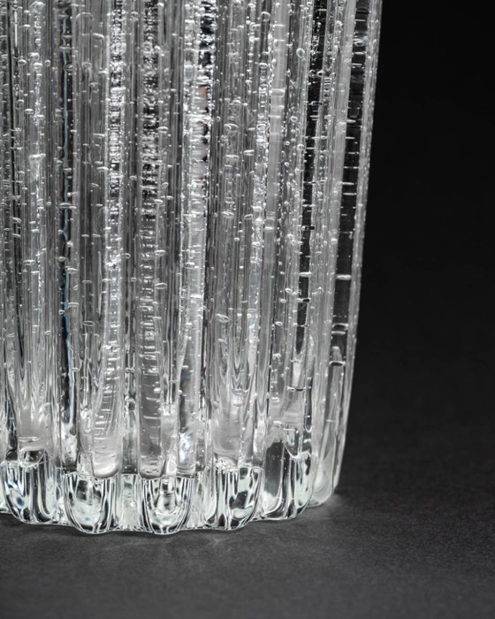 Image 1 of Glass Vase Glashütte Limburg West Germany Mid-Century 60s–70s incl Original Box