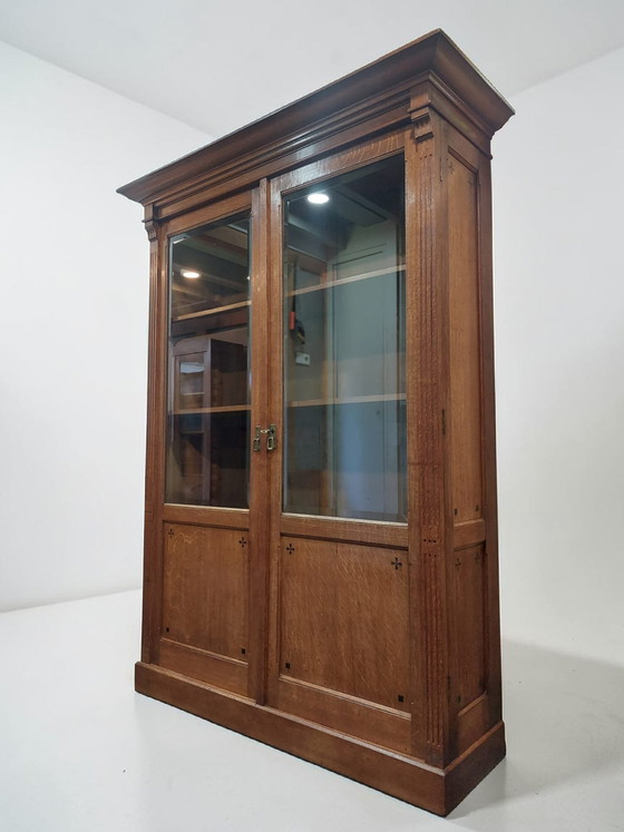 Image 1 of bibliothèque ancienne, meuble Art Déco