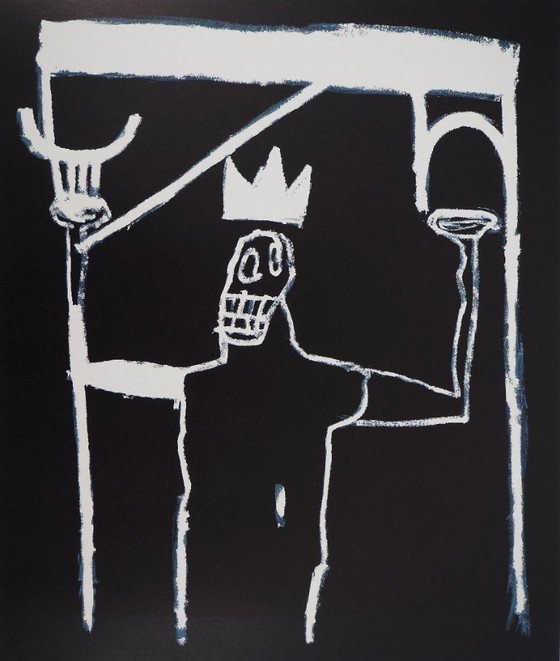 Jean-Michel Basquiat: The King, Signed Lithograph – Lithographs & prints, Paper (photo 8 of 9)
