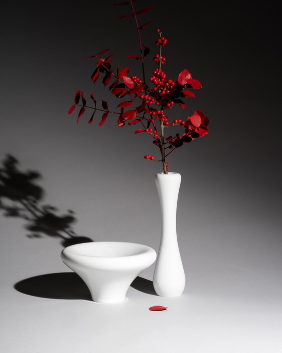 Image 1 of Rosenthal Studio-Line "Baobab" Vaso e ciotola Duo Emmanuel Babled Francia/Italia 2000