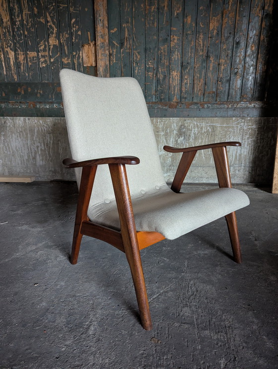 Image 1 of Vintage teak lounge stoel- Louis van Teeffelen/ Webe- 1960