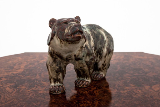Bear figure, designed by Knud Khyn, Royal Copenhagen