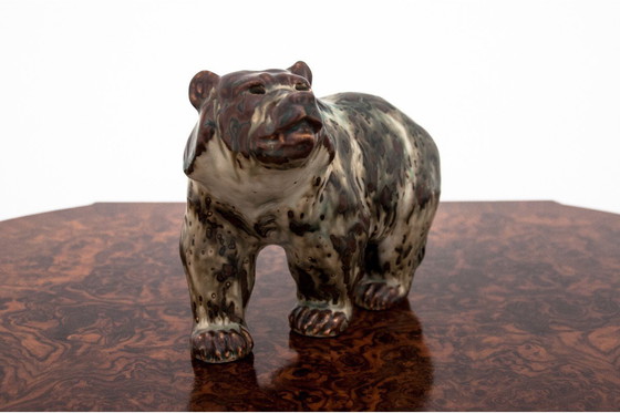 Image 1 of Figurine d'ours, conçue par Knud Khyn, Royal Copenhagen