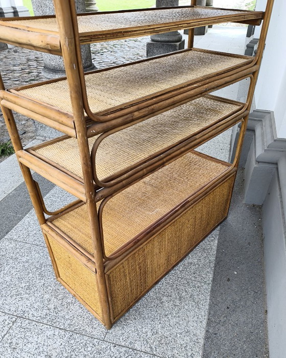 Libreria italiana in rattan e bambù – Gabriela Crespi Style, Librerie (photo 13 of 17)